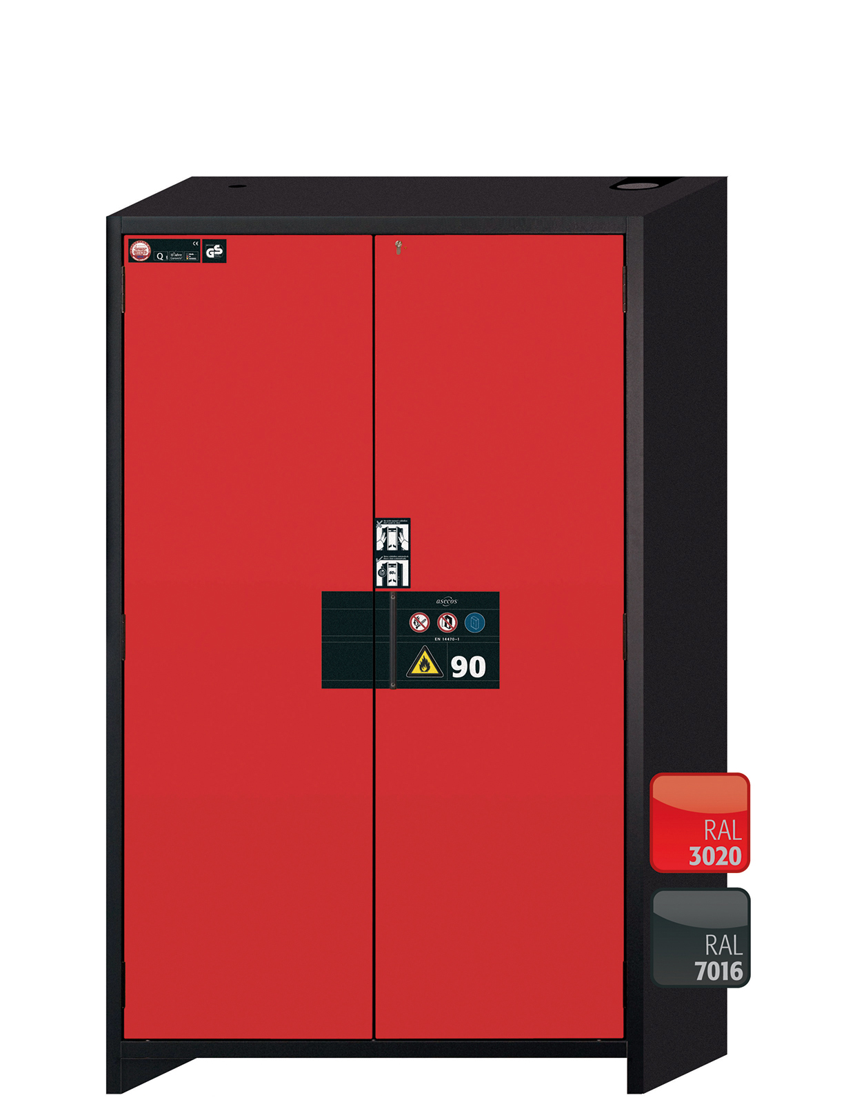 safety storage cabinet Q90.195.120.WDAC - 30002-046-33653 - asecos ...